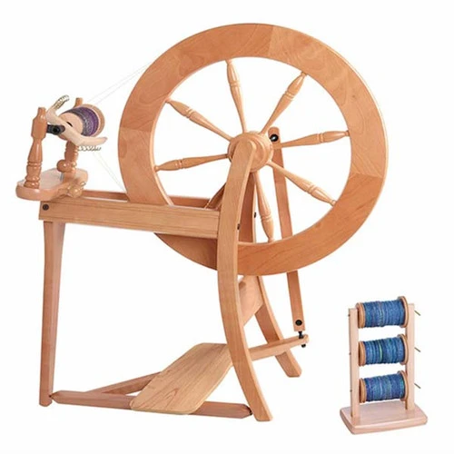 Ashford Traditional Spinning Wheel - Double Drive - Unfinished 3 Ashford Traditional Spinning Wheel - Double Drive - Unfinished