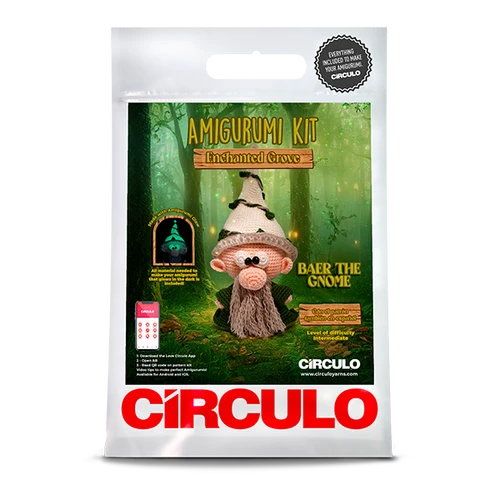 Circulo Amigurumi Kit - Baer The Gnome 3 Circulo Amigurumi Kit - Baer The Gnome