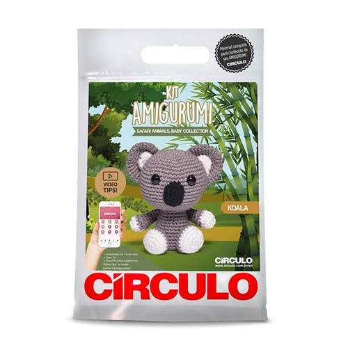 Circulo Amigurumi Kit - Koala 3 Circulo Amigurumi Kit - Koala