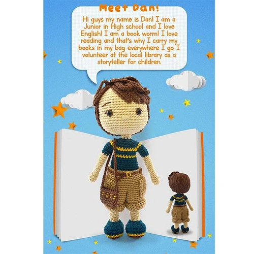 Circulo Amigurumi Kit - Dan 5 Circulo Amigurumi Kit - Dan - Image 3