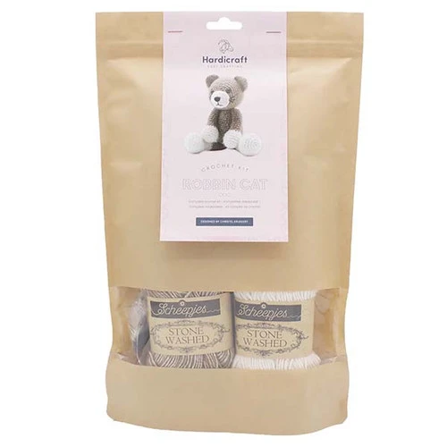 Hardicraft DIY Crochet Kit - Robbin Cat 4 Hardicraft DIY Crochet Kit - Robbin Cat - Image 2