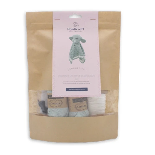 Hardicraft DIY Crochet Kit - Elephant Cuddle Cloth 4 Hardicraft DIY Crochet Kit - Elephant Cuddle Cloth - Image 2