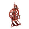 Kromski Minstrel Spinning Wheel - Mahogany Finish -Textile Supply Store KRO 318 08939.1666124291