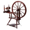 Kromski Polonaise Spinning Wheel - Mahogany Finish 2 Kromski Polonaise Spinning Wheel - Mahogany Finish -Textile Supply Store KRO 324 39283.1666124839