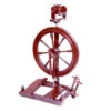 Kromski Sonata Spinning Wheel - Mahogany Finish -Textile Supply Store KRO 620 79847.1666125568