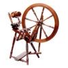 Kromski Interlude Spinning Wheel - Walnut Finish -Textile Supply Store KRO IL003 23776.1666123787