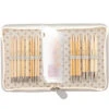 CarryC Interchangeable Bamboo Knitting Needle Long Set -Textile Supply Store SPI 072978 54761.1562262884
