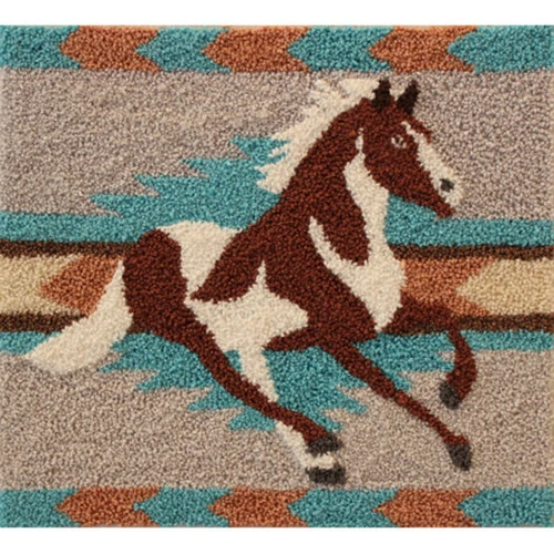 Punch Needle Kit - Navajo Paint Horse 3 Punch Needle Kit - Navajo Paint Horse