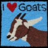 Rug Punch Kit - I Love Goats -Textile Supply Store TBS RPK 513 77430.1576243923