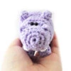 The Pudgy Rabbit Crochet Kit - Hippo 1 The Pudgy Rabbit Crochet Kit - Hippo -Textile Supply Store TPR SQ0584143 27500.1697216319