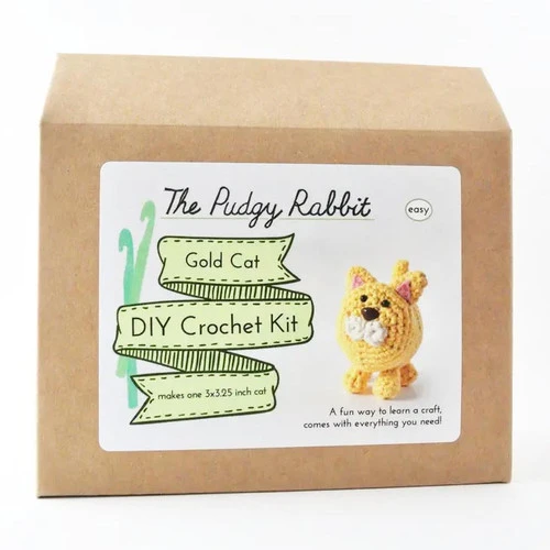 The Pudgy Rabbit Crochet Kit - Cat 5 The Pudgy Rabbit Crochet Kit - Cat - Image 3