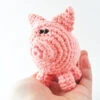 The Pudgy Rabbit Crochet Kit - Pig 2 The Pudgy Rabbit Crochet Kit - Pig -Textile Supply Store TPR SQ4831365b 01421.1698069852