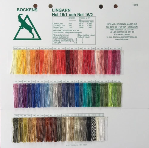 Bockens 16/2 Lingarn Linen Yarn 4 Bockens 16/2 Lingarn Linen Yarn - Image 2