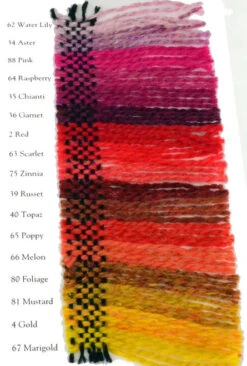 Harrisville Wool Yarn Color Card